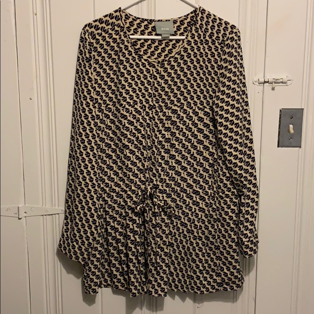 Anthropologie Maeve flying bird tunic